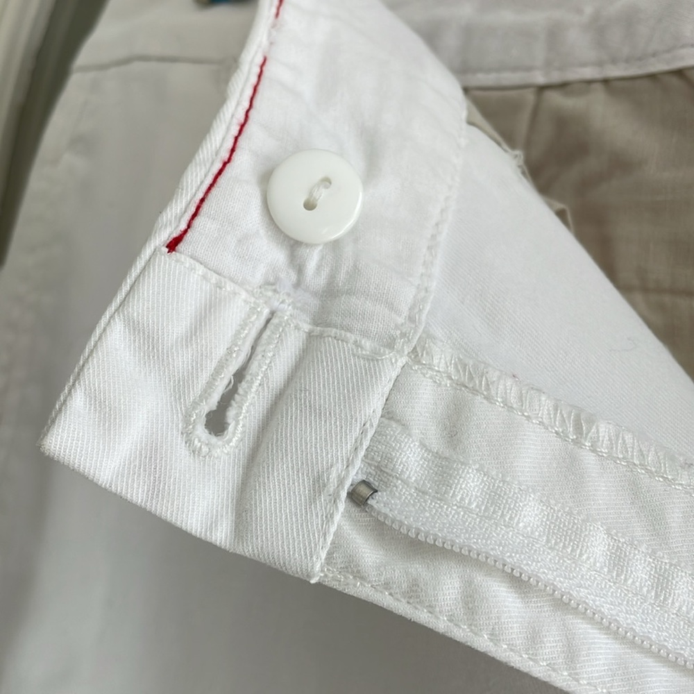 Talbots Women’s White Pants Petites - Picture 4 of 5